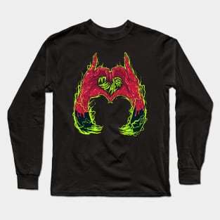 Evil Heart Long Sleeve T-Shirt